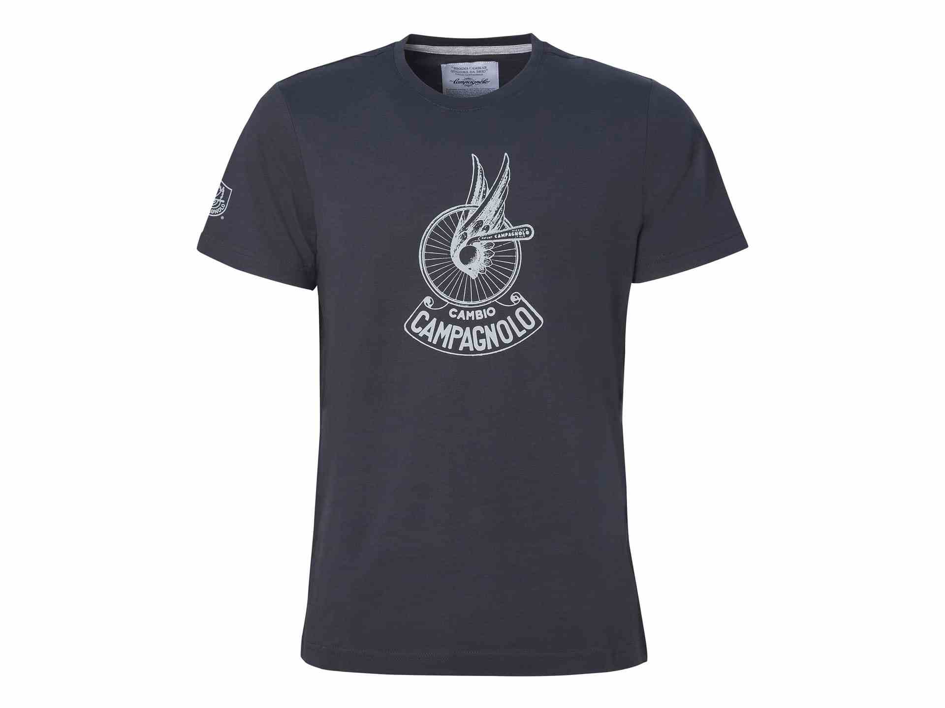 Campagnolo koszulka T-shirt WHEEL  L  - niebieska