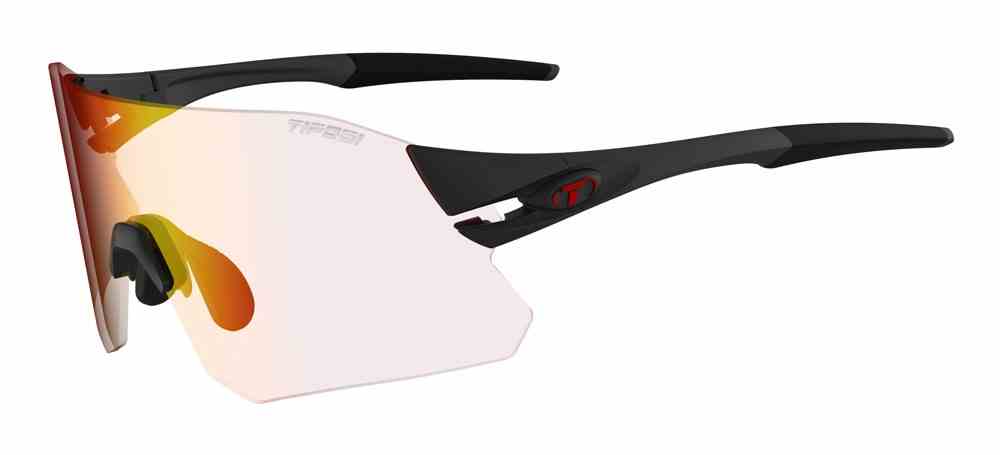 Okulary TIFOSI RAIL CLARION FOTOTEC matte black (1szkło Clarion Red FOTOCHROM 74%-14% transmisja światła) (NEW)