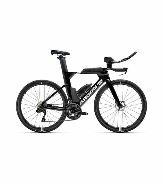 Rower Argon18 E-117Tri Disc L 105 Di2 Black Integrated cockpit