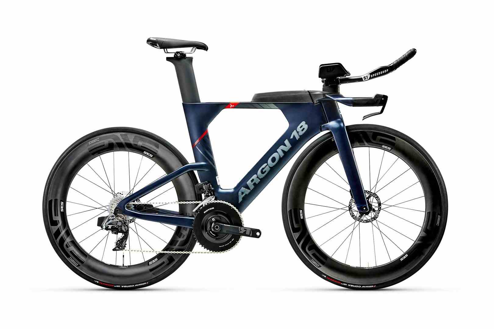 Rower Argon18 E-119 Tri + DISC L Kailua Full Moon Force AXS