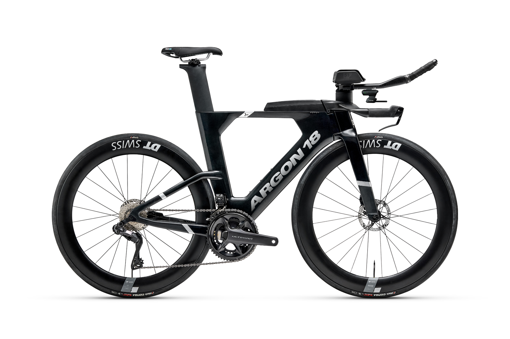 Rower Argon18 E119 Tri+ Disc M Black 368A ULT Di2