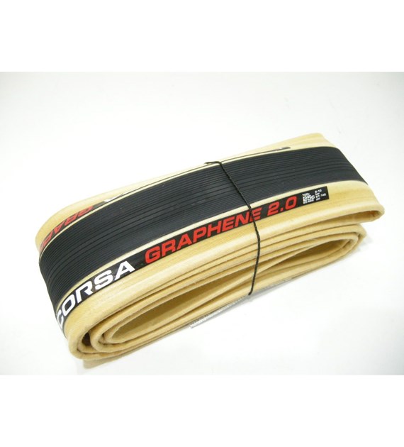 Opona Vittoria Corsa G 2.0 700x25 Czarna-transparentna