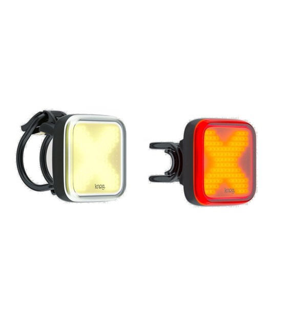 Lampka Knog Blinder X zestaw przód+tył USB