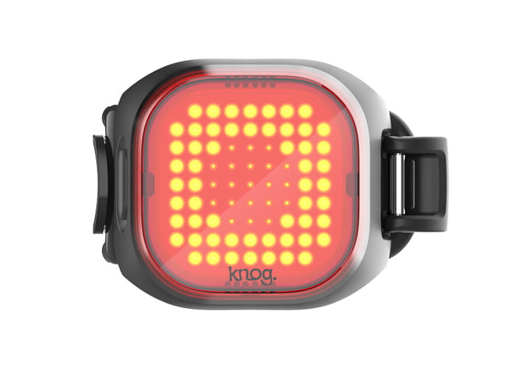 Lampka Knog Blinder Mini Square tył USB