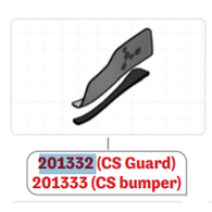 Argon18 osłona ramy od łańcucha Dark Matter