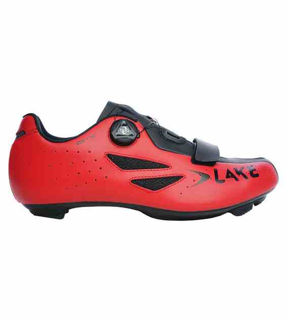 Buty szosowe Lake CX 176 roz 40 czerwono-czarne