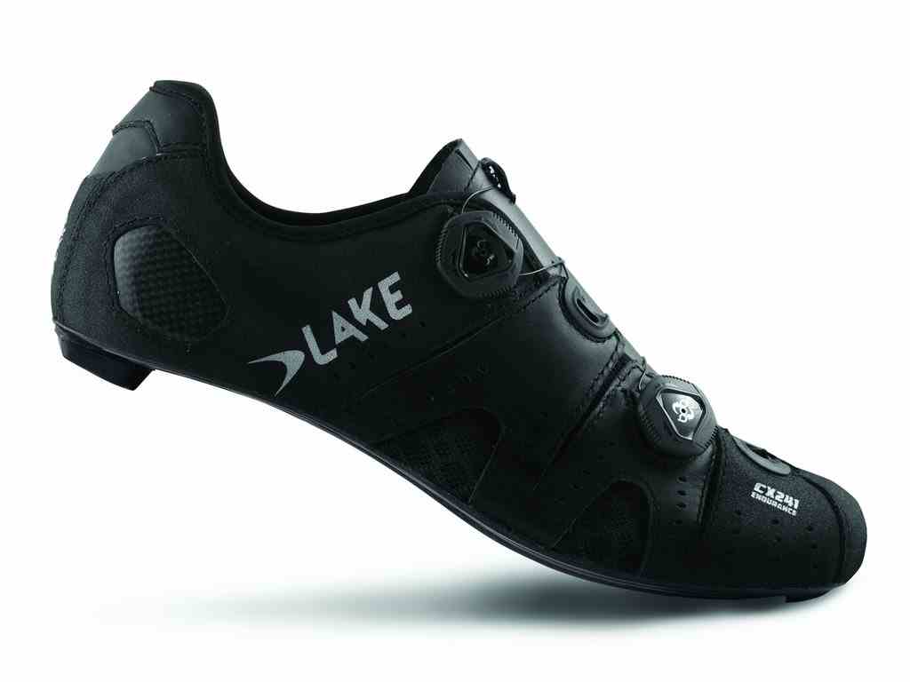 Buty szosowe Lake CX 241 roz 43.5 czarno-srebrne