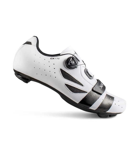 Lake buty szosowe CX 176 roz 48 biało-czarne