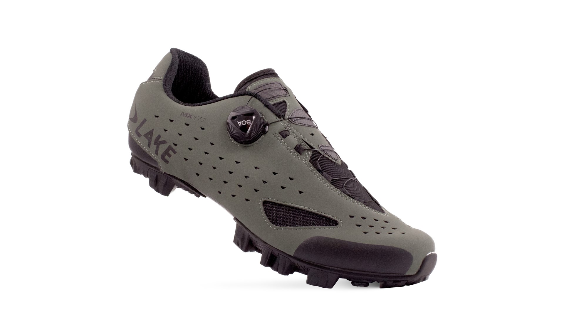 Lake buty MTB MX 177 roz 44 zielono-czarne