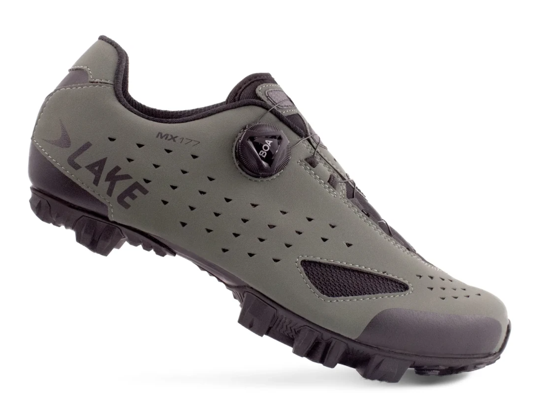 Lake buty MTB MX 177-X roz 42 zielono-czarne