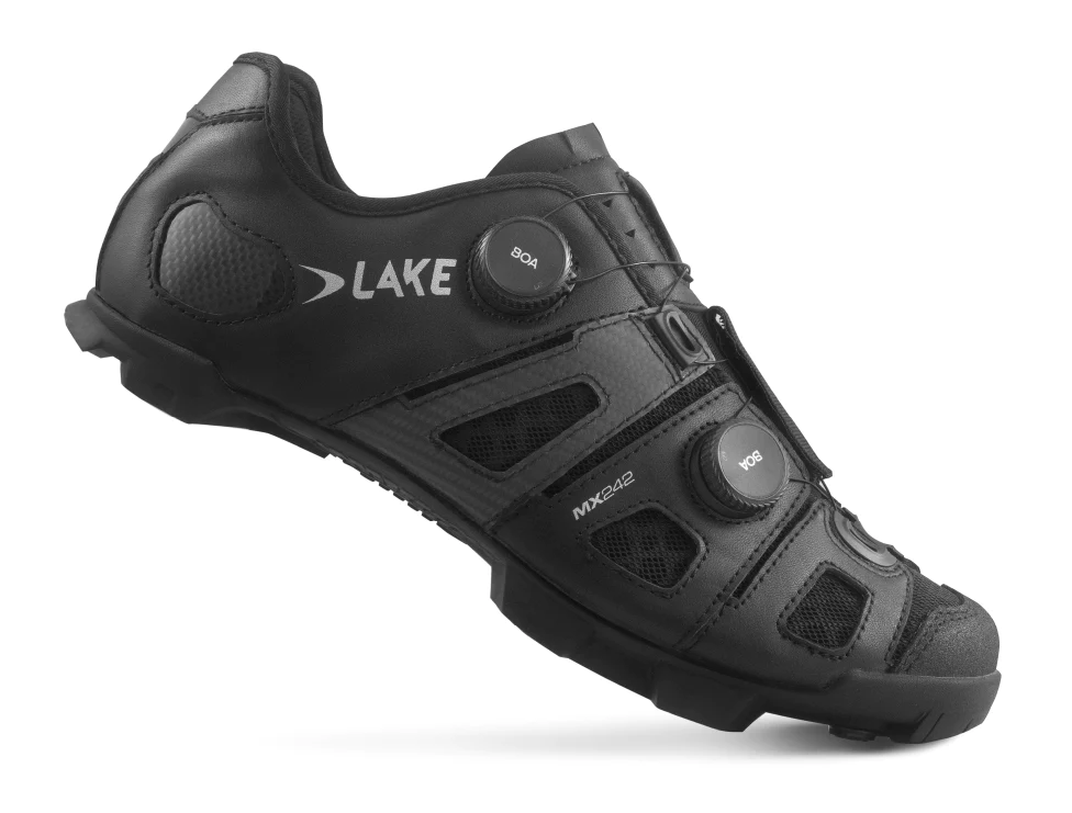 Lake buty MTB MX242-X 43,5 Czarne Srebrne
