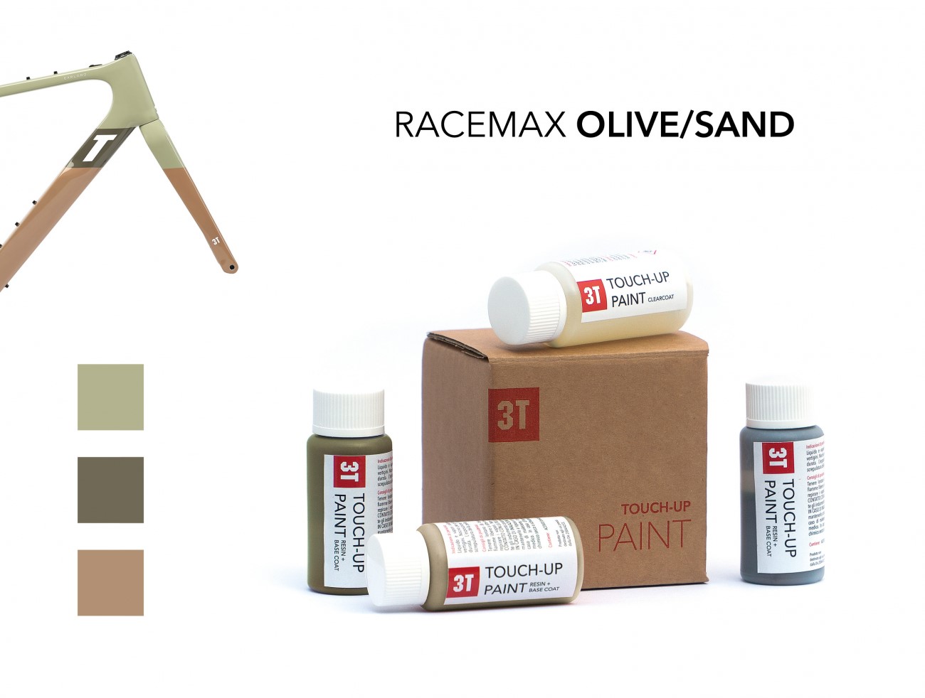 3T Touch up paint olive/sand