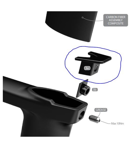 Zacisk sztycy do modelu Argon 18 E-116 E-118