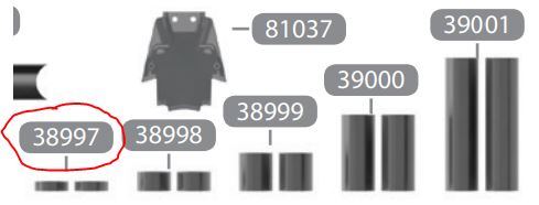Argon18 podkładki dystansowe 5mm do modelu E-119