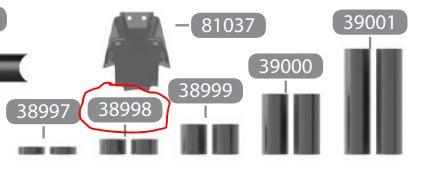 Argon18 podkładki dystansowe 10mm do modelu E-119