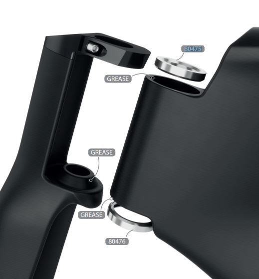 Argon18 łożyska sterów do ramy ELECTRON PRO