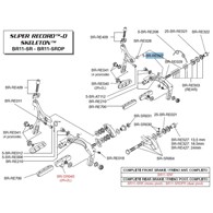 Campagnolo nakładka przytrzymująca spręż. Hamulca SUPER RECORD
