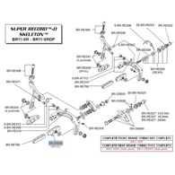 Campagnolo klocki hamulcowe 4 szt. SUPER RECORD