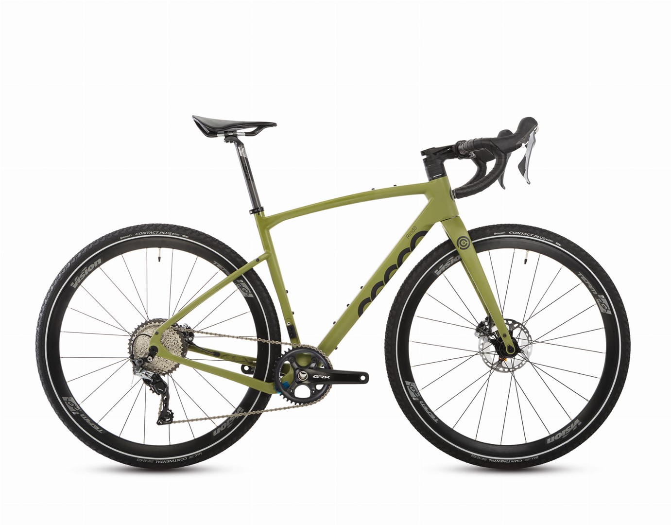 Rower Gravelowy Ceepo RINDO GRX 1x11 M Zielony mat