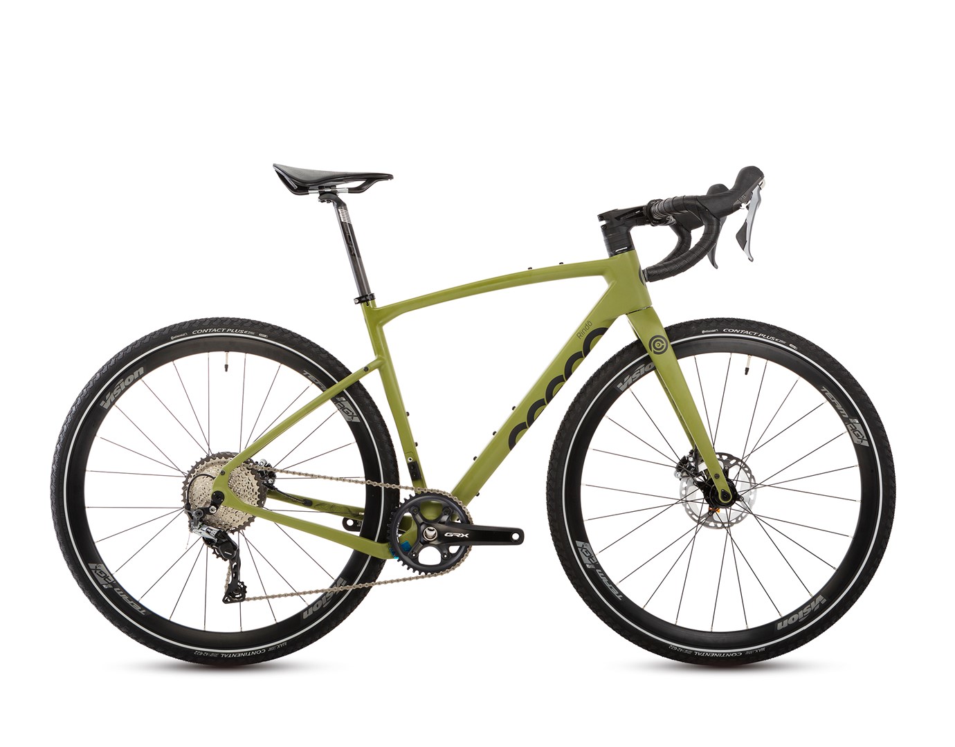 Rower Gravelowy Ceepo RINDO GRX 1x11 L Zielony mat