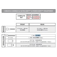 Campagnolo linka przerzutki przód 1600mm