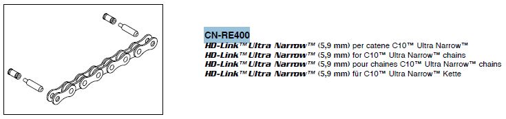 Campagnolo spinka łańcucha Ultra Link 10s