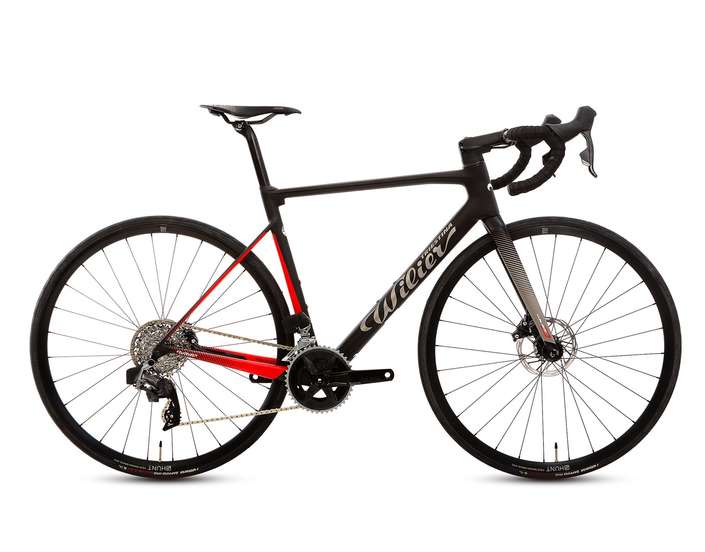 Wilier rower 0SL Rival AXS Hunt M czarny czerwony