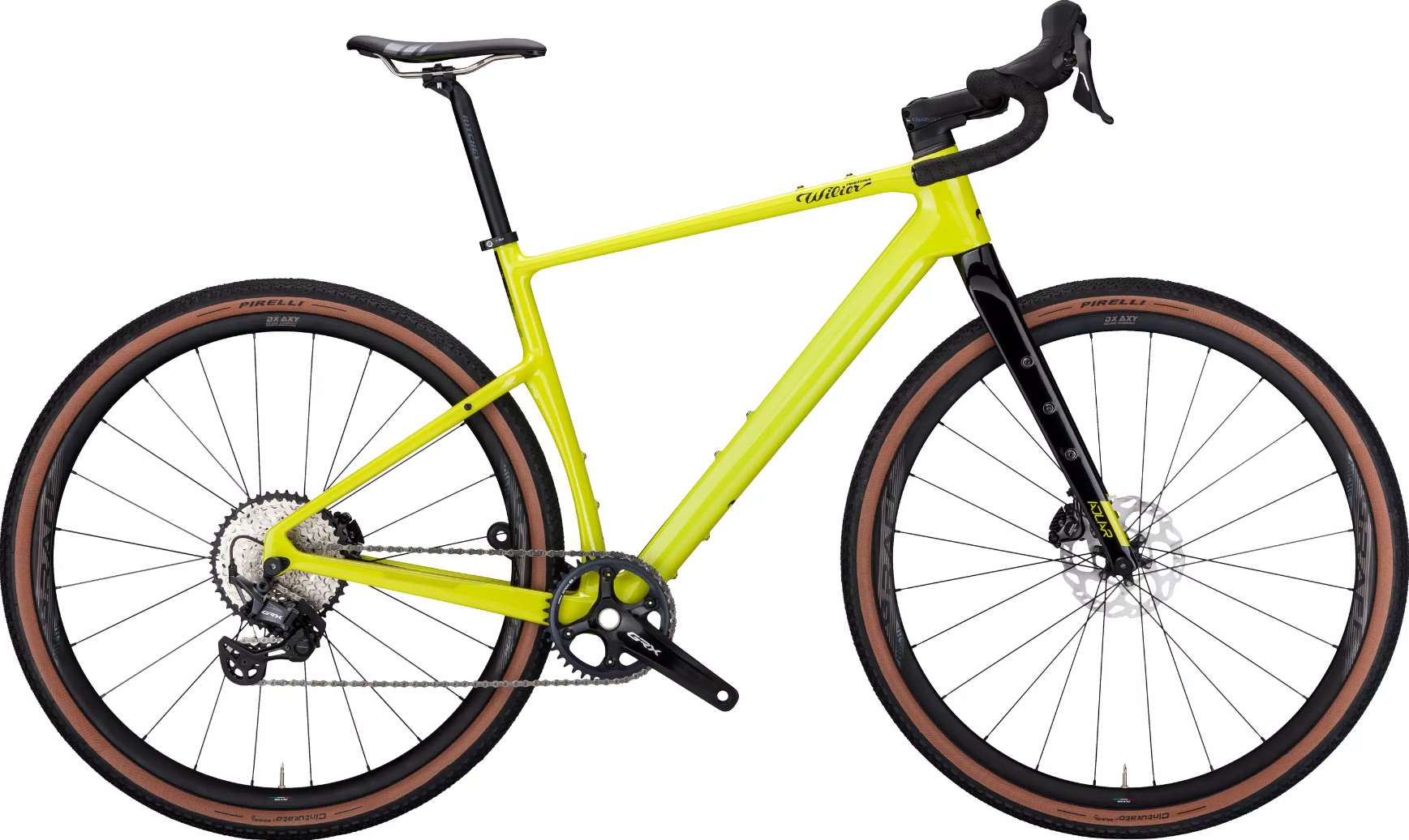 Wilier Rower Adlar GRX 1x12 Graff S Lime Black + kit Bikepacking