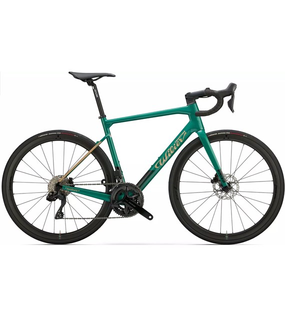 BIKE GARDA 105 12S MICHE REFLEX DX XS GREEN GOLD GLOSSY