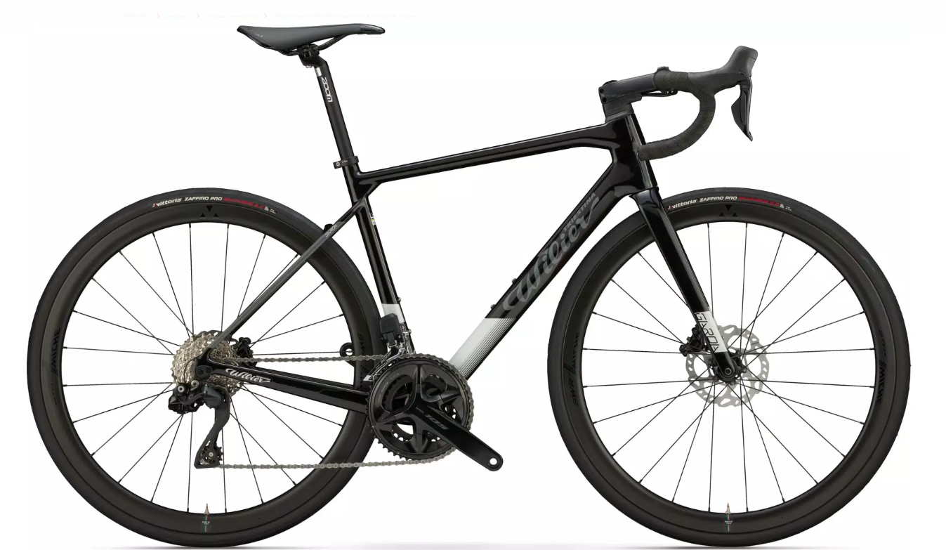 Rower Wilier Garda 105 12s M Czarny połysk MichDX