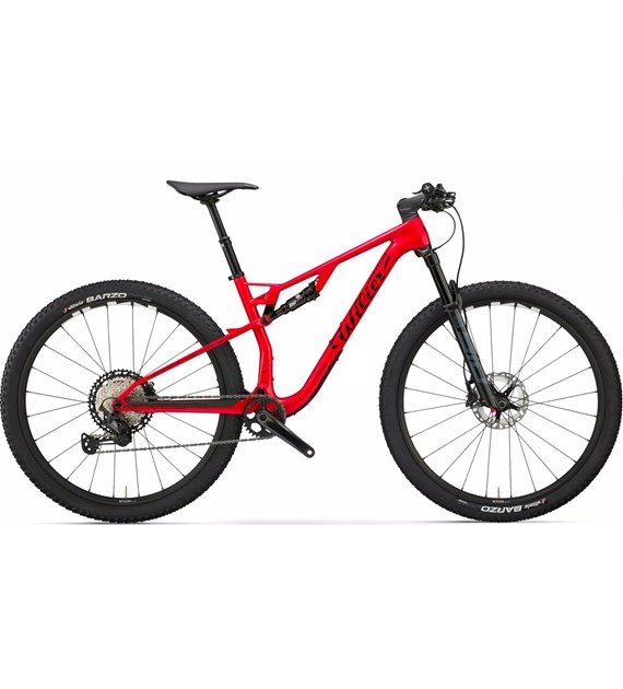 BIKE URTA MAX SL XT MT501 SID RL 120 L RED BLACK GLOSSY