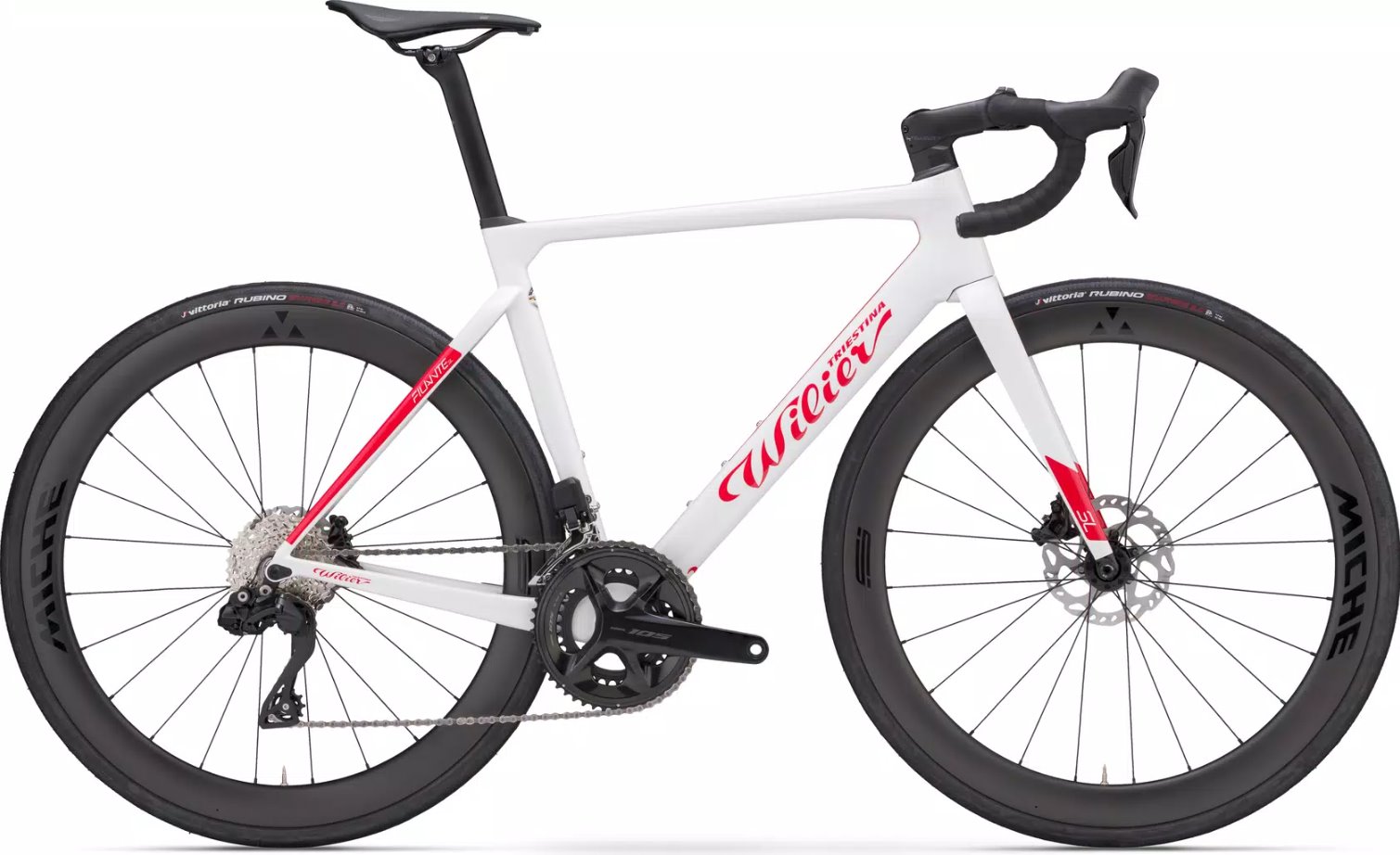 BIKE FILANTE SL 105DI2 MICHE S50 XS WHITE RED GLOSSY