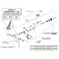 Campagnolo lewy korpus klamkom. 11s ATHENA aluminuim