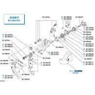 Campagnolo gumy na klamkomanetki 8s EP