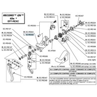 Campagnolo korpus klamkom. RECORD 10s EP lewy