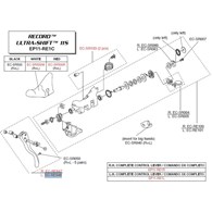 Campagnolo klamka hamulca RECORD lewa