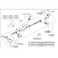Campagnolo cyngiel zmiany biegów lewy EC-SR005 SUPER RECORD