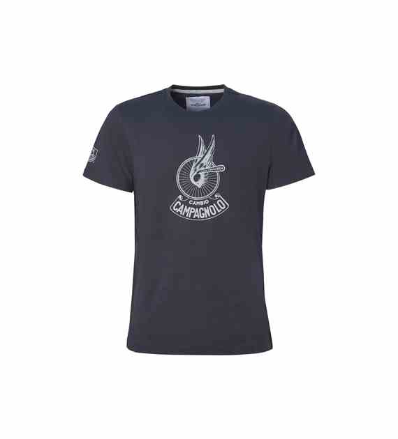 Campagnolo koszulka T-shirt WHEEL  L  - niebieska