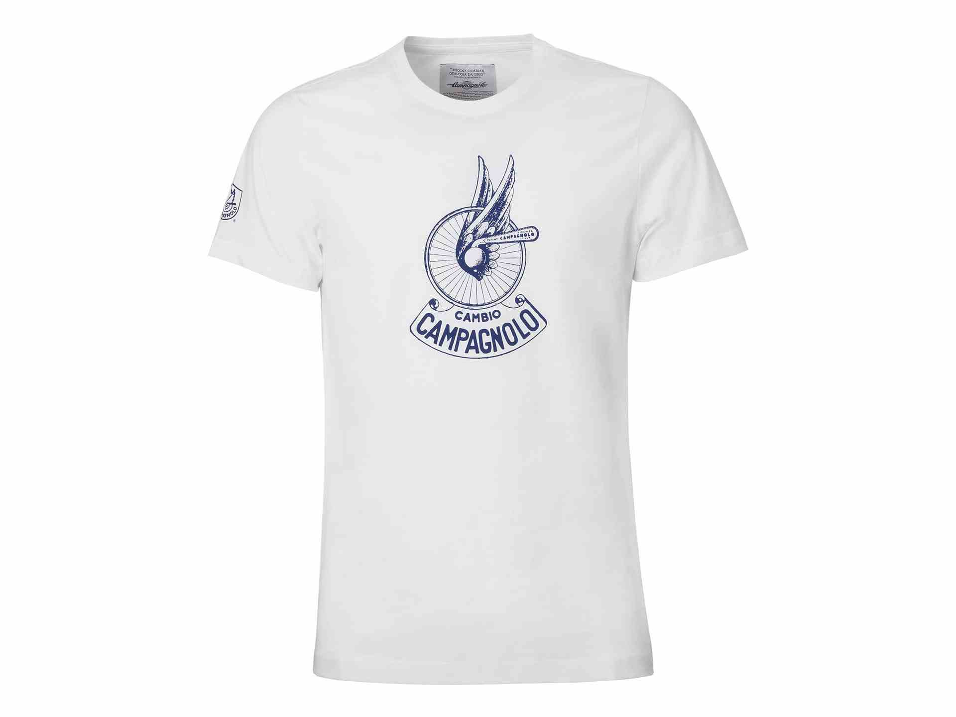 Campagnolo koszulka T-shirt WHEEL  L  - biała
