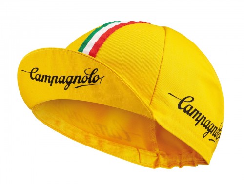 Campagnolo czapeczka pod kask żółta/Italia
