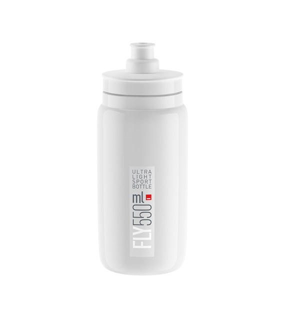 Elite bidon FLY biały szary 550ml