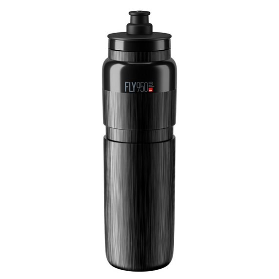 Elite Bottle FLY TEX Black, Grey Logo 950ml