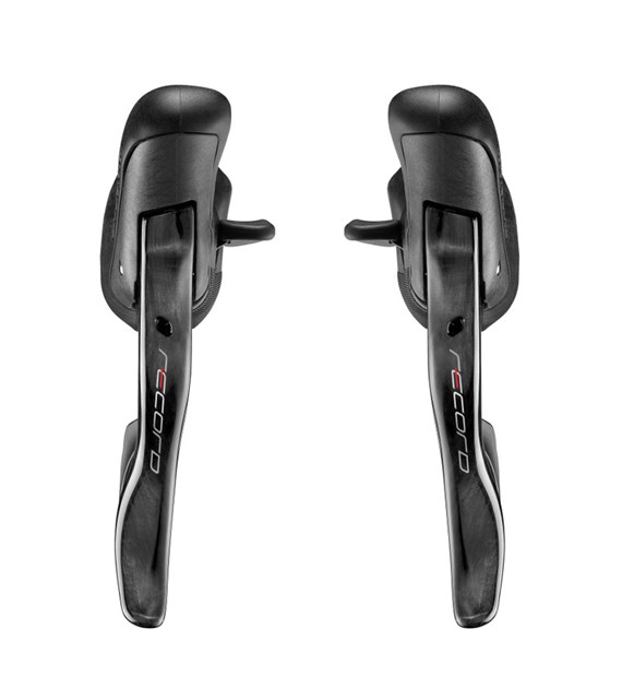 Klamkomanetka Campagnolo Record DB 12s lewa + zacisk 140