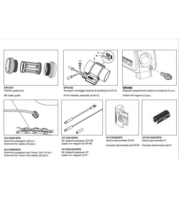 Campagnolo magnes do baterii EPS