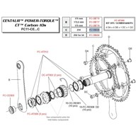 Campagnolo Koronka 34z CENTAUR