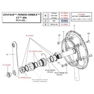 Campagnolo Koronka 34z CENTAUR