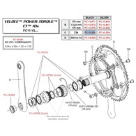 Campagnolo Koronka 34z VELOCE czarna