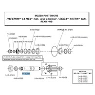 Campagnolo oś piasty tył HYPERON/BORA
