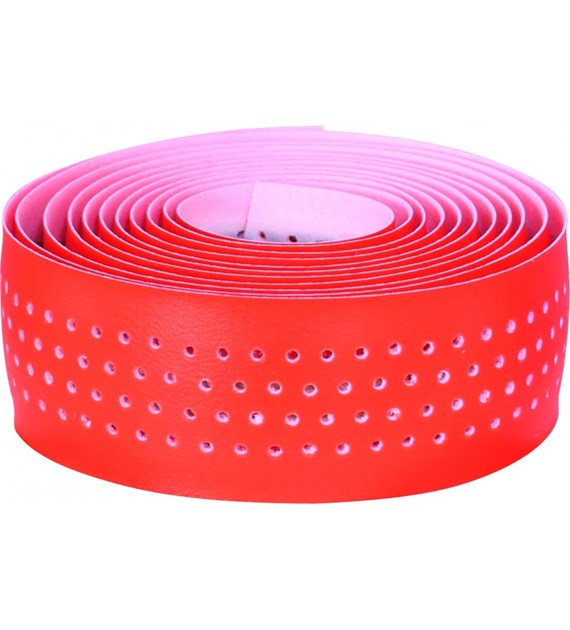 Velox owijka poliuretanowa Fluo Grip czerwona perforowana