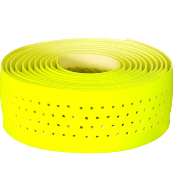 Velox owijka poliuretanowa Fluo Grip żółta perforowana